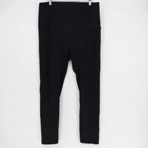 Maternity High Waisted Black Leggings XXL Stretch Comfort Over the Bump thumbnail 2