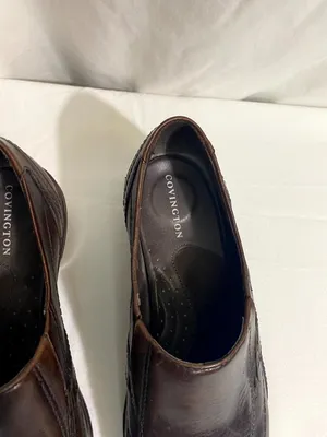 Covington Marta Women’s Brown Leather Slip On Shoes Size 7W Comfort Low Heel thumbnail 3