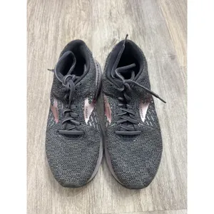 Brooks Adrenaline GTS 21 Women's‎ Running Shoes Gray Pink Size 9 Medium thumbnail 2