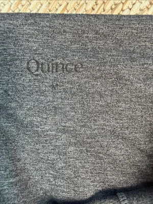 Quince Dark Gray Flared Leggings thumbnail 2