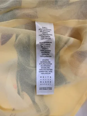 WHBM Women's M Lace Racer Back Floral Havana Print Flowy Lined Camisole Tank thumbnail 8