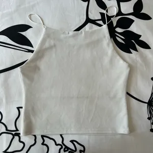Candy Crush White Cropped Camisole thumbnail 2