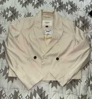 American Eagle Cropped Blazer thumbnail 1