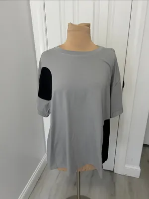 Alembika Urban Boxy Tee Moon Gray Size M thumbnail 5