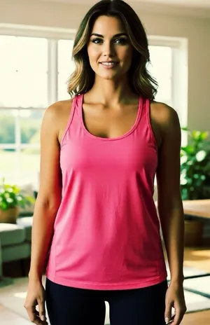 Gap *30off3* NWOT. Hot pink GapFit sport top​‎ thumbnail 1