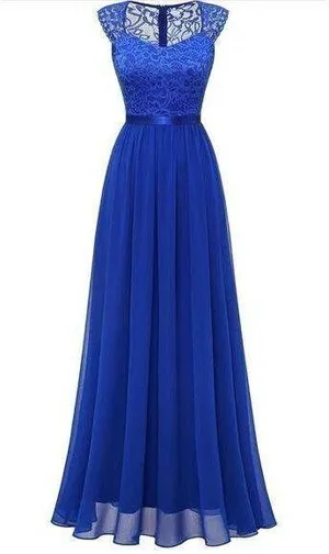 NEW Formal Bridesmaid Prom Dress 3/4 Sleeve Wedding Guest XL thumbnail 1