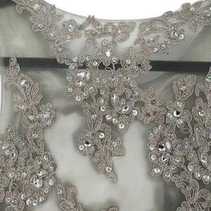 NWT Dancing Queen Sleeveless Sequin‎ Embellished Formal Long Dress Gown Size XS thumbnail 9