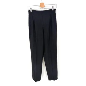 Lafayette‎ 148 New York Dress Pants 2 Charcoal Grey Wool High Waist Straight Leg thumbnail 2