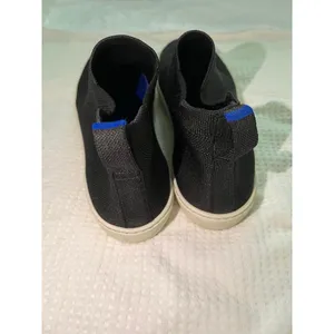 Women's Rothy's The Chelsea Knit Pull On Black Boots Size 10 thumbnail 2