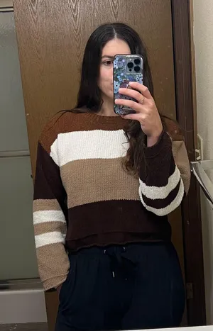 Boutique Cropped Sweater thumbnail 1