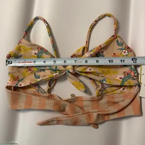 For Love And Lemons Tahiti Tie Bikini Top - NWT - Size S thumbnail 11