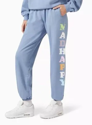 Madhappy Pastels French Terry Sweatpants in Frost Size XS thumbnail 1