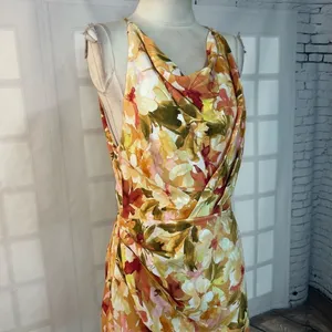 Significant Other Chiara Dress - Watercolor Floral Open Back Dress Size 8 thumbnail 6