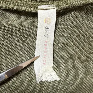 Daily Practice Anthropologie Large Meru Zip‎ Front Mini Dress Women's Olive thumbnail 6