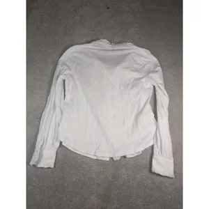 Boden white cotton ruffle thumbnail 10