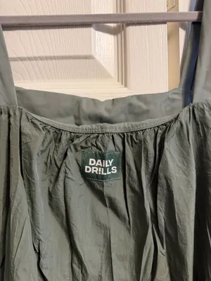 Daily Drills Bubble Dress Green thumbnail 4