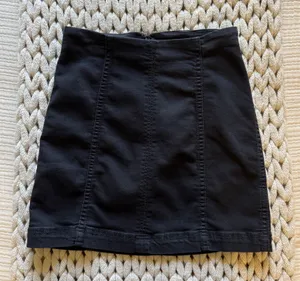 Free People Fitted Denim Skirt thumbnail 1