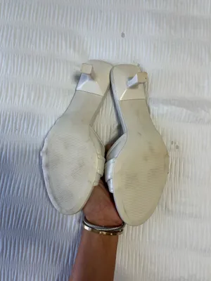 Kitten heels Silver Size 8.5 thumbnail 3