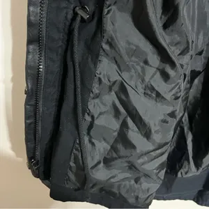 Women's Pure Energy‎ Black Winter Fall Jacket Size XL Faux Leather Trim Black thumbnail 8