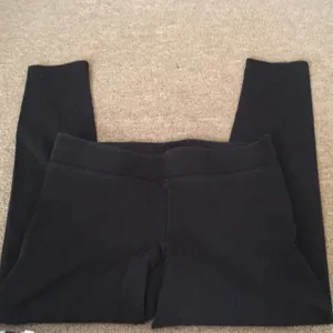 Aerie black skinny‎ work out pants size medium thumbnail 2