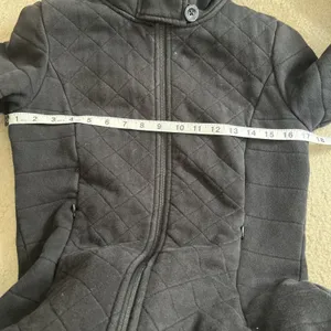 The North Face Caroluna Jacket Womens S Black Full Zip Fleece Lined Quilted Coat thumbnail 10