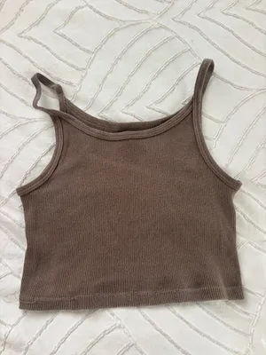 Brown Tank Crop thumbnail 3