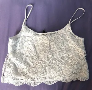 White Laced Tank thumbnail 2