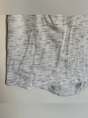 Lululemon Low Key Tank in Tiger Space Dye Gray White Open Back Size M / L thumbnail 4