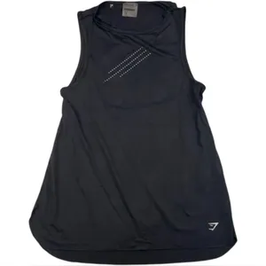 Gymshark Black Open Back Muscle Tank | Women’s Medium thumbnail 1