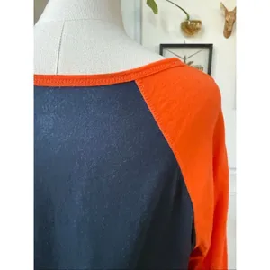 MLB Detroit Tigers Raglan Sleeve Baseball Style Scoop Neck T-shirt XL thumbnail 3