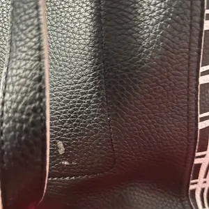 Lauren Ralph Lauren Black and White Grid Tote Preowned see pictureslight wear. thumbnail 5