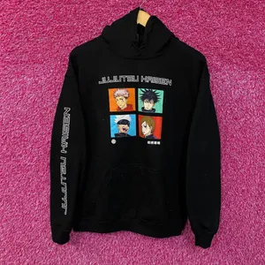Urban Outfitters JuJuTsu Kaisen Satoro Gojo Yuji Megumi Nobara Anime Hoodie M thumbnail 1