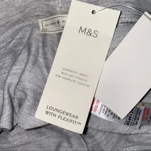NWT M&S Day Dreams Duvet‎ Days Leopard Joggers Women's Size 8 Lounge Pants thumbnail 5