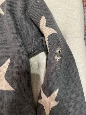 Vintage Havana Sweater Grey Star thumbnail 3