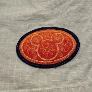 Vintage Disney Mickey Unlimited Shorts Ripstop 90s Logo Patch Safari Retro 7/8 thumbnail 5