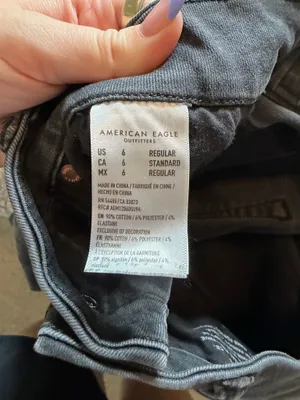 American Eagle Skinny Jeans Ripped thumbnail 4