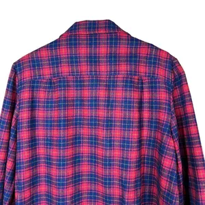 ‎Vintage Pendleton 100% Pure Virgin Wool Red Plaid Coat thumbnail 7