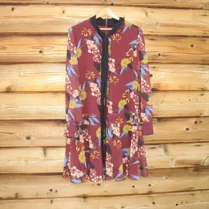 NWT Alexia Admor Kevyn Neck Tie Dress thumbnail 3