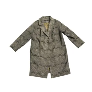 Archi Japanese Label Wool Blend Long Coat Dry Clean Elegant Chic Professional S thumbnail 2
