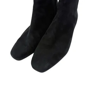 Aquatalia Ulyssa Black Suede‎ Hidden Wedge Ankle Boot Bootie Size 7 thumbnail 10
