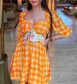 For Love & Lemons Mimosa Corset Dress thumbnail 1