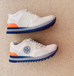 Tory Burch Sawtooth Logo Sneakers size 5 thumbnail 3