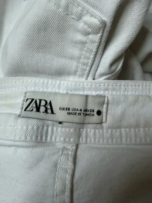 ZARA Marine Jeans Straight High-Waisted thumbnail 3