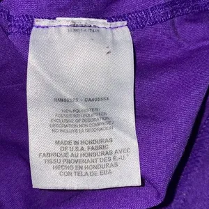 5/$30 🎈 Nike women’s small purple dri fit regular fit athletic tee thumbnail 6