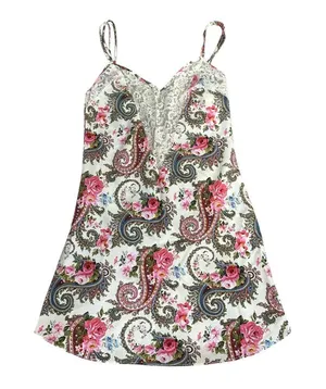 Victoria's Secret Gold Label Vintage Floral Paisley Slip Dress Size Small thumbnail 6