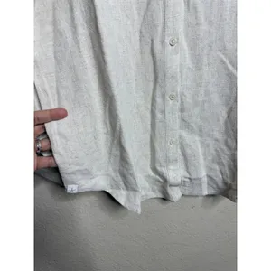 Barefoot Dreams Linen Blend Blouse & Pants Set size S NWT He Bisque thumbnail 7