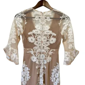 For Love & Lemons x Free People Temecula White Lace Fit And Flare Mini Dress XS thumbnail 7
