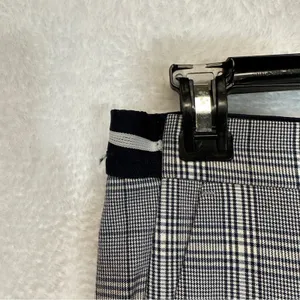 Zara Gray & White Striped High Rise Cropped Pants Size‎ S thumbnail 9