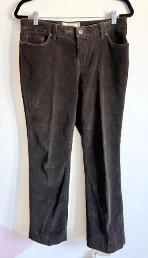 Abercrombie Vintage‎ Brown Corduroy Pants, Grunge Aesthetic, 90s, 70s Fashion thumbnail 1