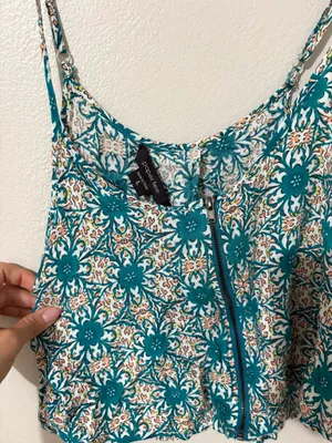 Flower Spaghetti Strap Top Paper Lee thumbnail 2